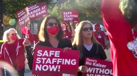 Kaiser workers prepare to strike as contract expires